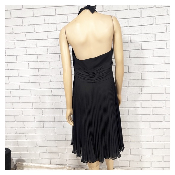 Y2K American Living Black Midi Dress Cottagecore‎ Grunge Retro Aesthetic - Picture 6 of 8